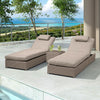 Willow Rattan with Beige Cushions