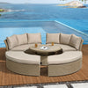 Windsor Sofa Daybed with Rising Table
