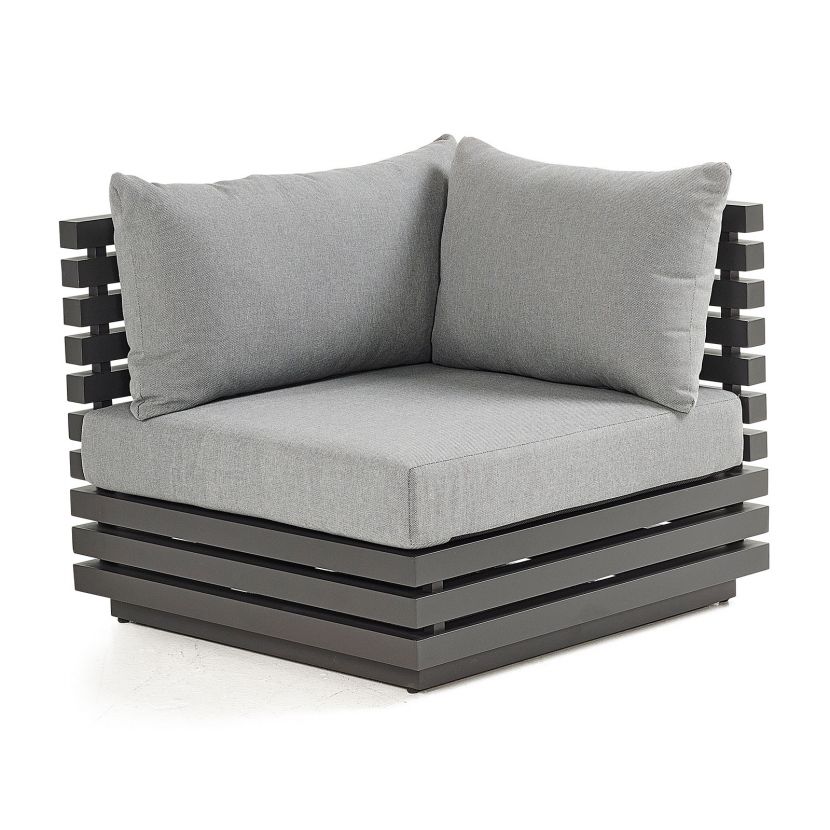 San Marino Aluminium Corner Sofa Section