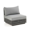 San Marino Aluminium Middle Sofa Section
